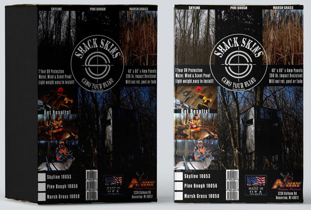 Shack Skins Display Box